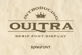 Oultra font