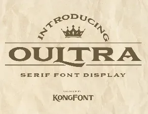 Oultra font