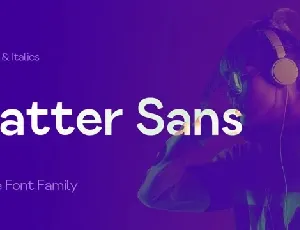 Gatter Sans font