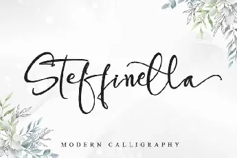 Steffinella Script font