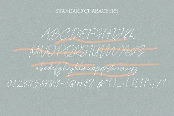 Kadung Tresno Handwritten font