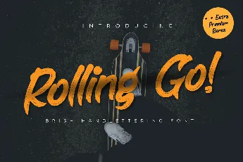 Rolling Go font