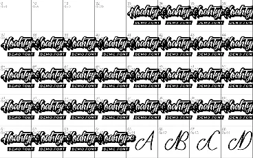 Next Time Demo font