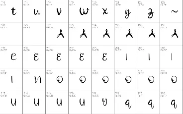 Bevalyn Febiolas font