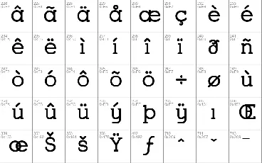 Charrington font