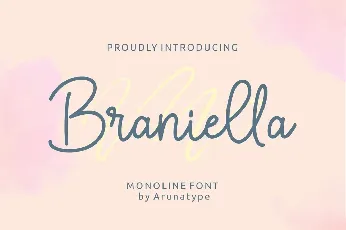 Braniella font