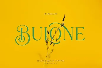 Bulone font