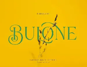 Bulone font