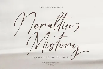 Neraltin Mistery font