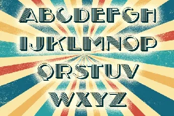 Vintage font