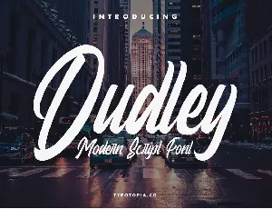 Dudley font