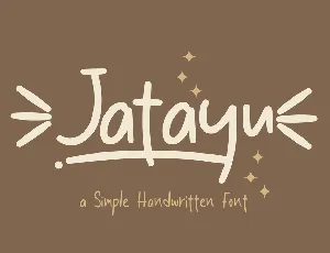 Jatayu font