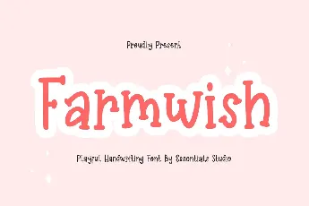 Farmwish font