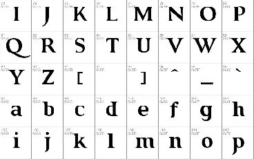 GRENDEL font