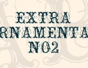 ExtraOrnamentalNo2 font