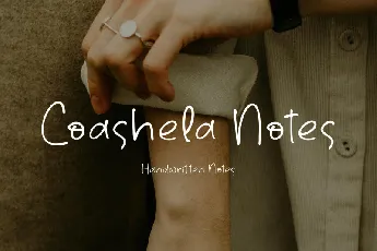 Coashela Notes font