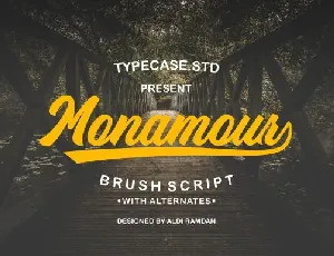 Monamour font