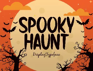 Spooky Haunt font