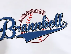 Brannboll font