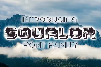 Squalor font