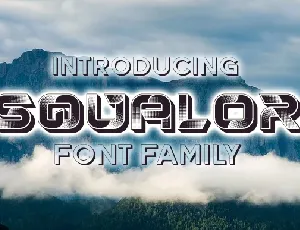 Squalor font