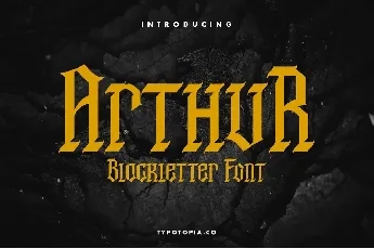 Arthur font