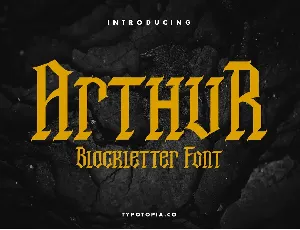 Arthur font