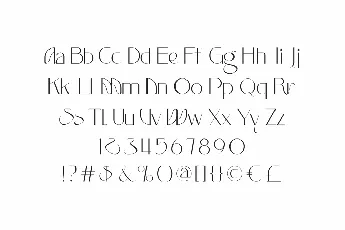 Acrylatte Demo font