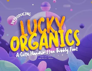 Lucky Organics font
