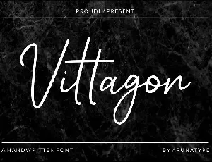 Vittagon font