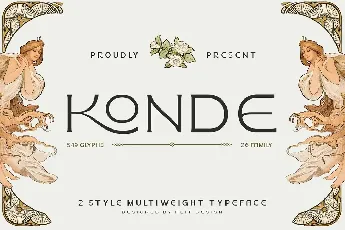 Konde font