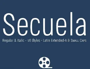 Secuela font