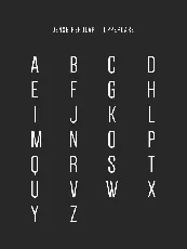 Dense Free font