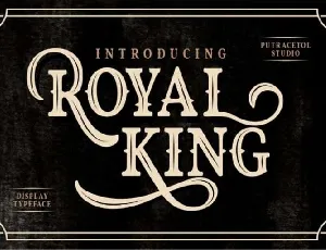 Royal King Typeface Free font