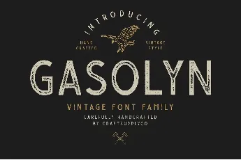 Gasolyn Free font