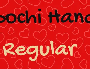 Gochi Hand font