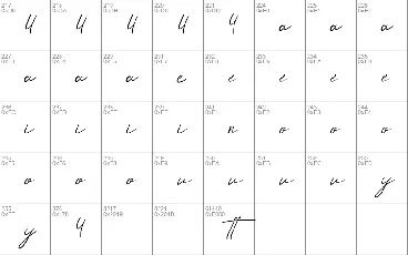 Amsterdam Handwritten font