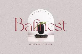 Balinest font