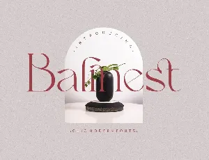 Balinest font