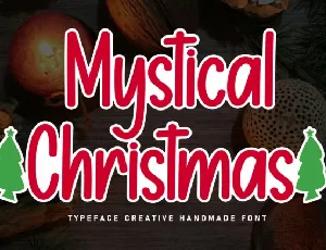 Mystical Christmas Display font