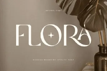 Flora Typeface font