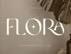 Flora Typeface font