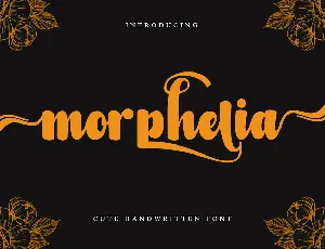 Morphelia font