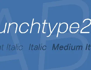 Lunchtype23 font