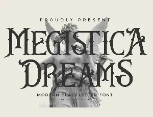 Megistica Dreams font