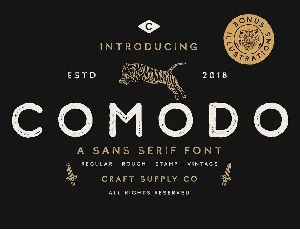 Comodo Family font