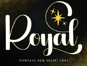 Royal Script font