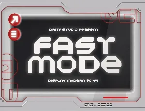 Fastmode font