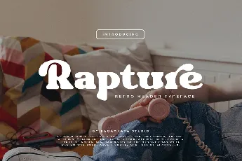 Rapture font