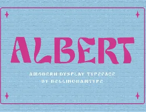 Albert font